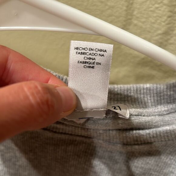 Forever 21 grey crop top - Picture 4 of 6